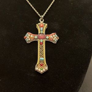 Ayala Bar Cross Necklace